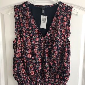 AQUA multicolored sleeveless.